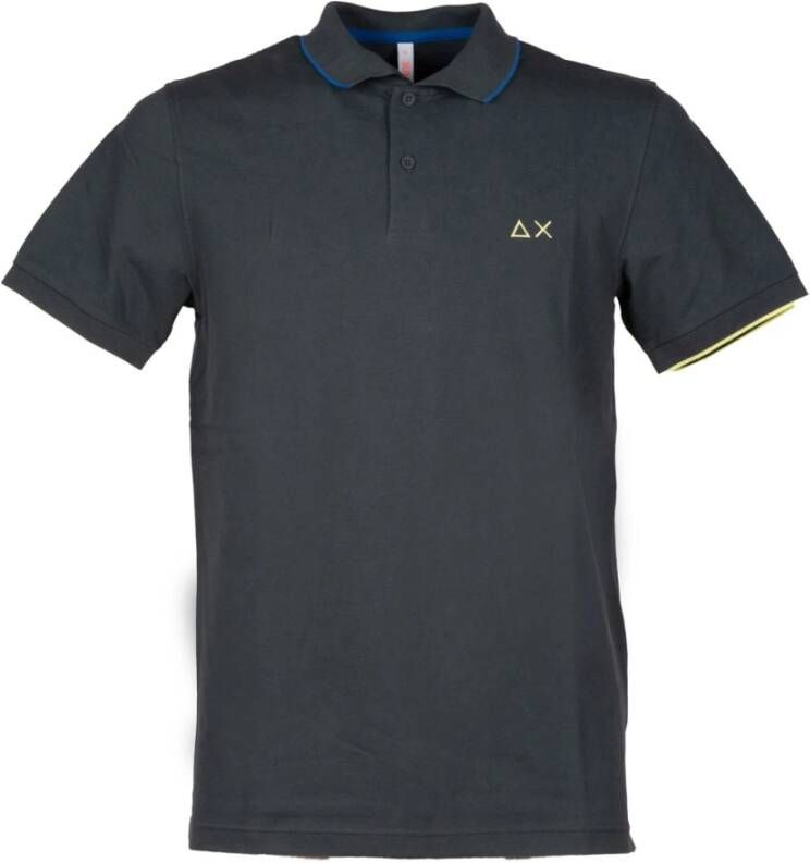 Sun68 Poloshirt Blauw Heren