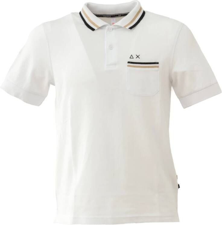 Sun68 Polo Shirts White
