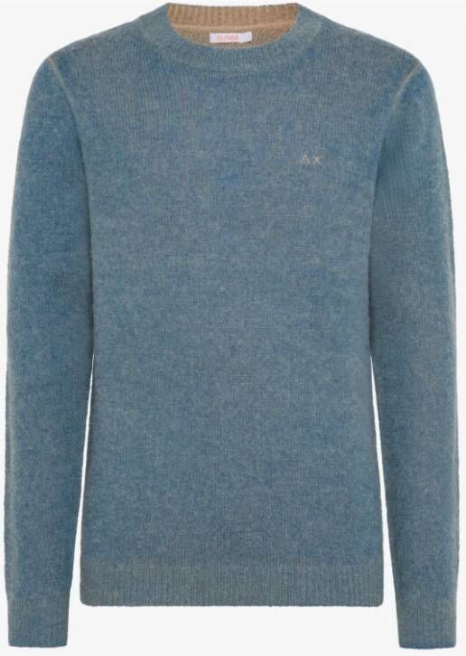 Sun68 Stijlvolle Sweaters voor Heren Blue Heren