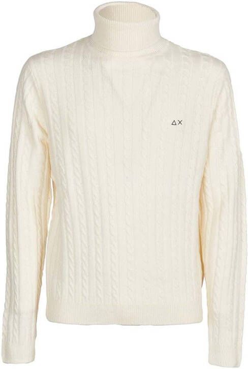 Sun68 Sun 68 Sweaters Cream Beige Heren