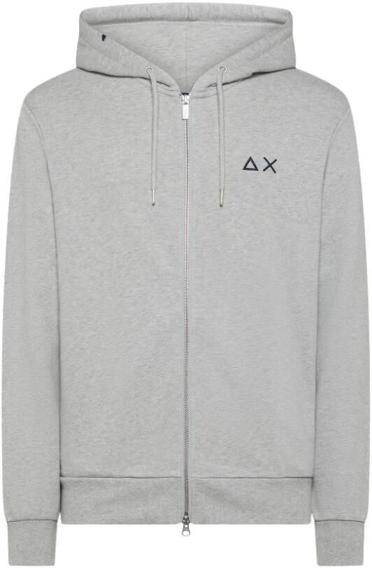 Sun68 Casual Sweatshirt Gray Heren