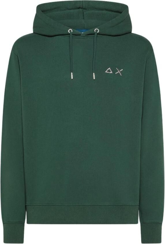 Sun68 Casual Sweatshirt Green Heren