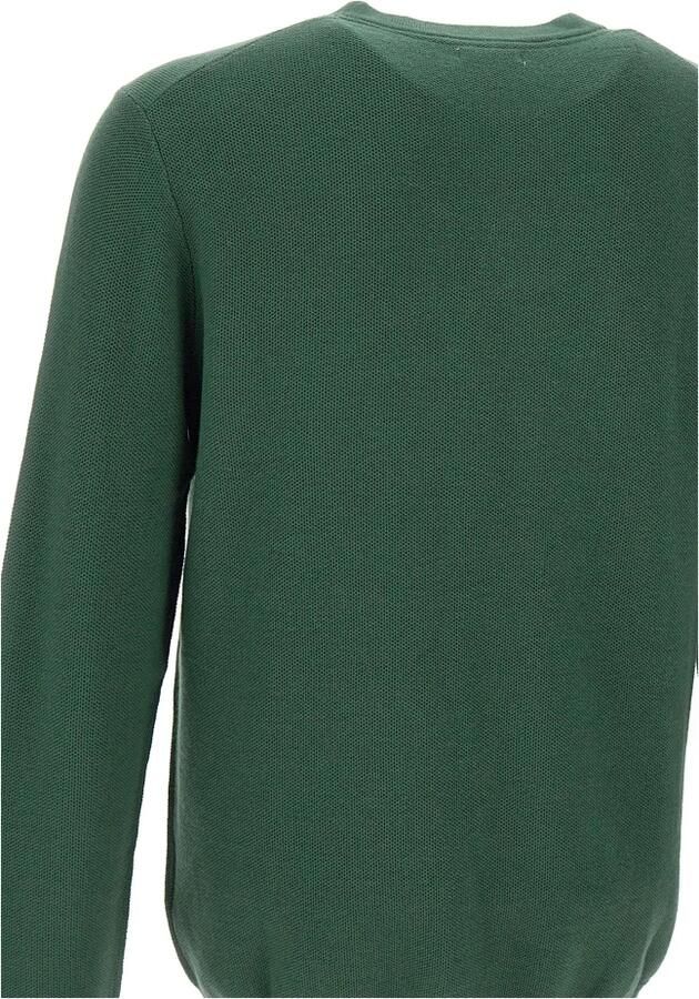 Sun68 Groene Wollen Trui Honingraat Weefsel Green Heren - Foto 2