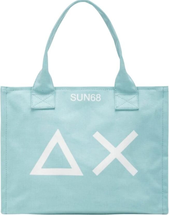 Sun68 Grote Strandtas Blue Dames