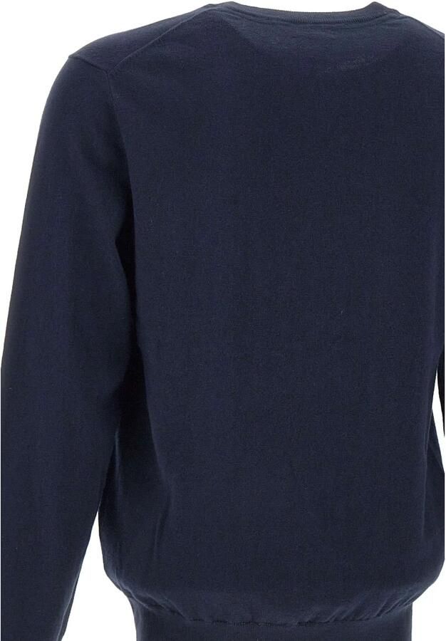 Sun68 Heren Navy Blue Sweater met Piping Blue Heren - Foto 2