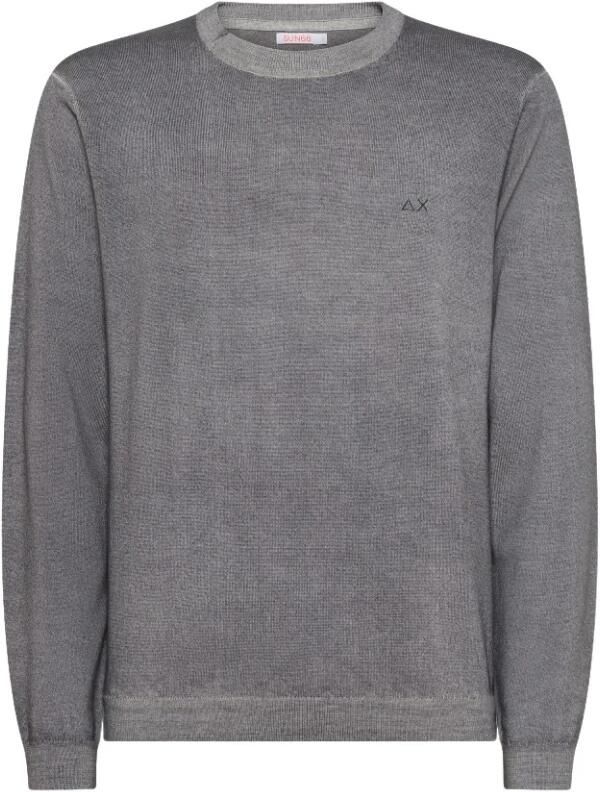 Sun68 Stijlvolle Trui Gray Heren