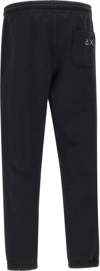 Sun68 Zwarte katoenen jogger met elastische tailleband Black Heren - Foto 2