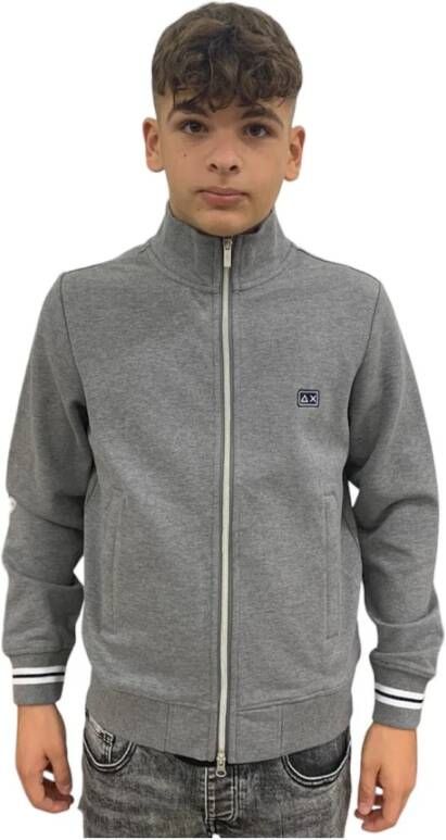 Sun68 Sweater met rits Grijs Heren