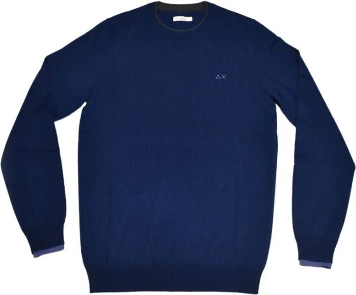 Sun68 Trendy Sweater Selection Blue Heren