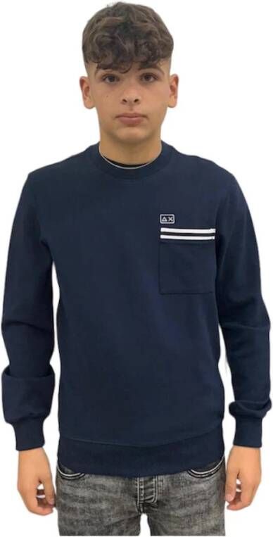 Sun68 Sweatshirt Blauw Heren