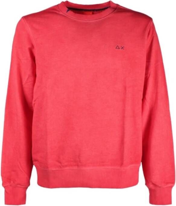 Sun68 Sweatshirt Rood Heren