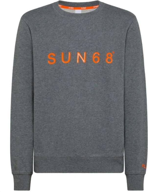 Sun68 Sweatshirts Grijs Heren