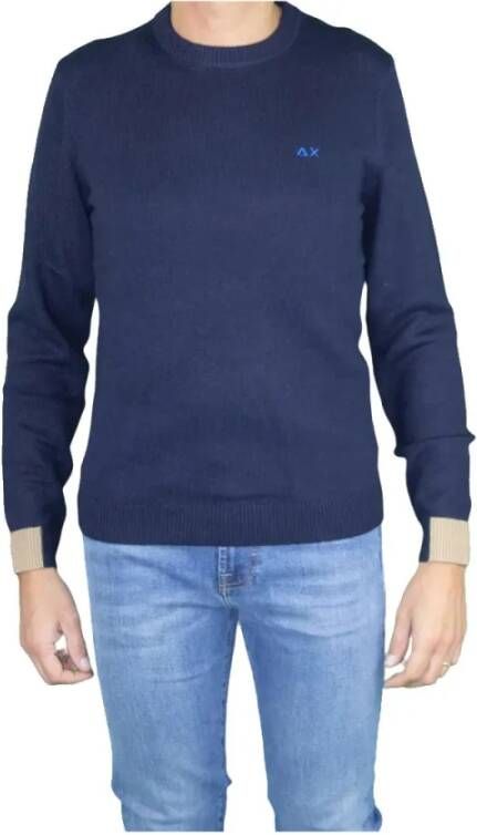 Sun68 Sweatshirts hoodies Blauw Heren