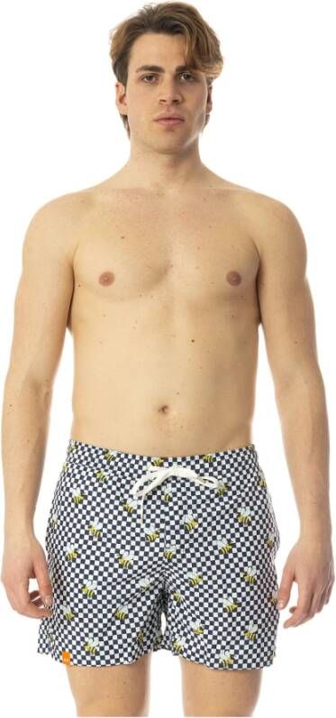 Sun68 Swimwear Wit Heren