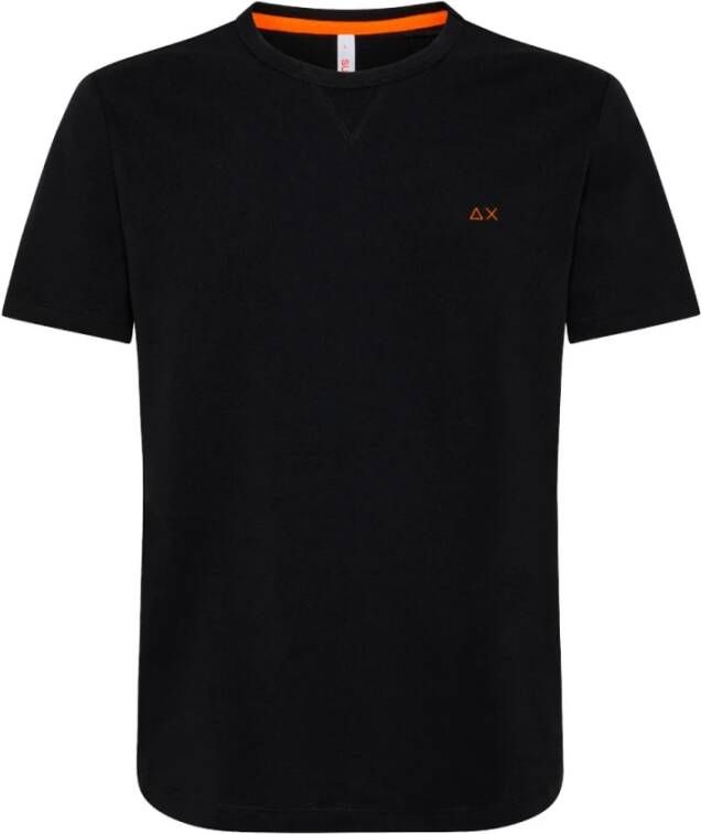 Sun68 T-shirt Zwart Heren