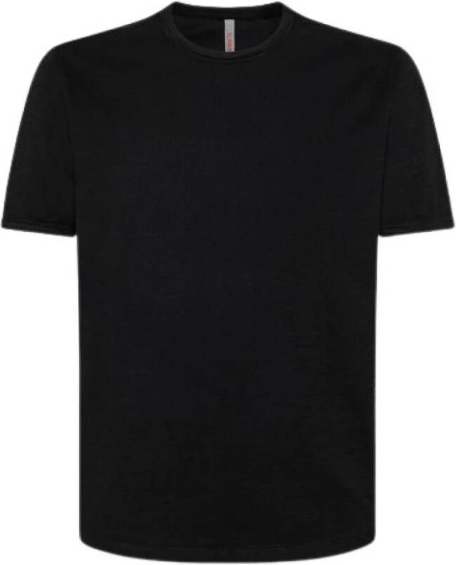 Sun68 Stijlvolle Zwarte T-shirts en Polos Collectie Black Heren