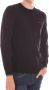 Sun68 Stijlvolle Upgrade: Zwarte Katoenen Sweatshirt Black Heren - Thumbnail 3