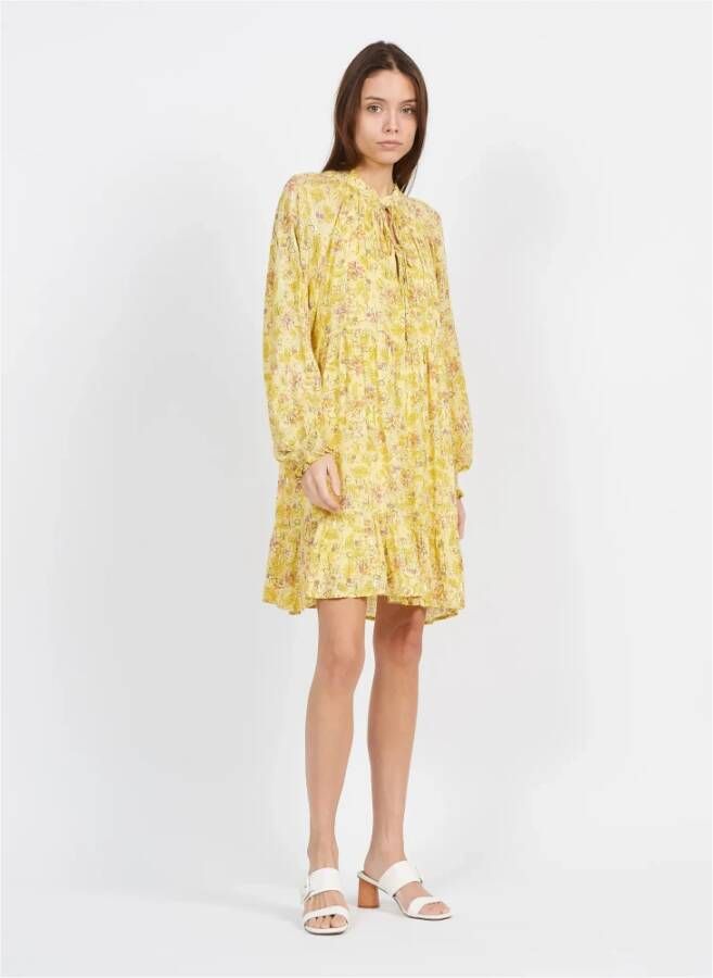 Suncoo Shirt Dresses Yellow Dames