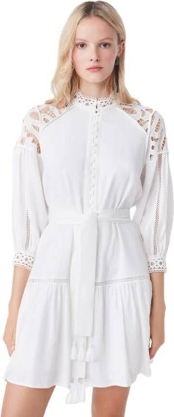 Suncoo Summer Dresses Wit Dames