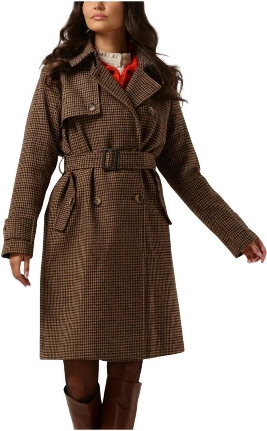 Suncoo Bruine Trenchcoat Eden Brown Dames - Foto 7