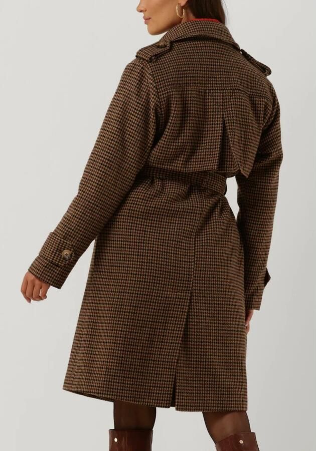 Suncoo Bruine Trenchcoat Eden Brown Dames - Foto 6