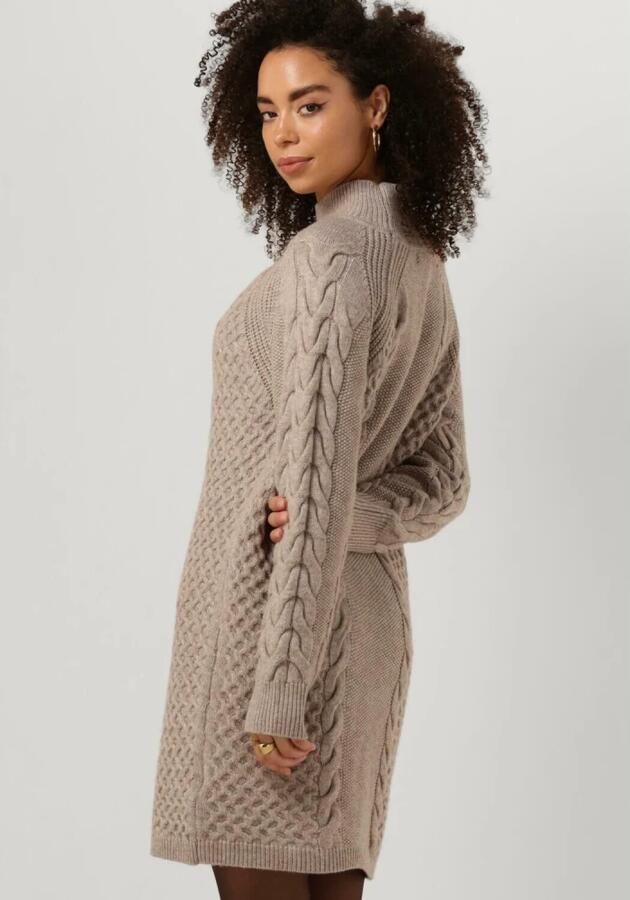 Suncoo Chona Mini Jurk in Taupe Beige Dames - Foto 2