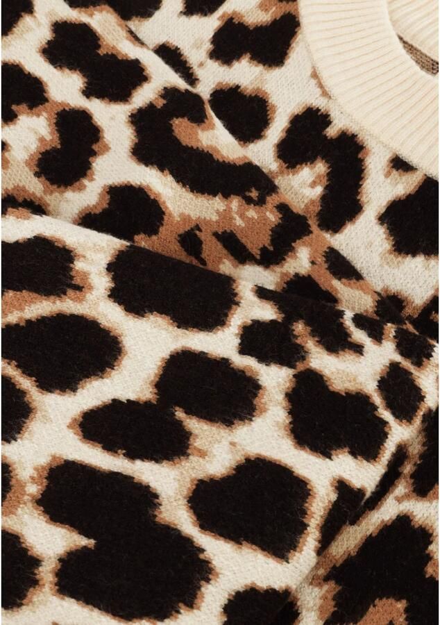 Suncoo Dierenprint Trui Paleo Brown Dames