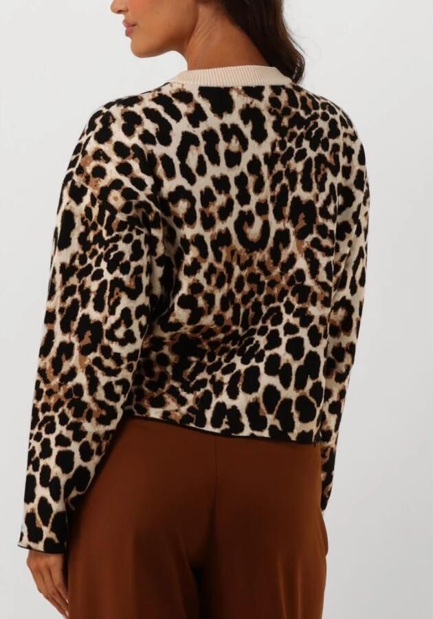 Suncoo Dierenprint Trui Paleo Brown Dames - Foto 2