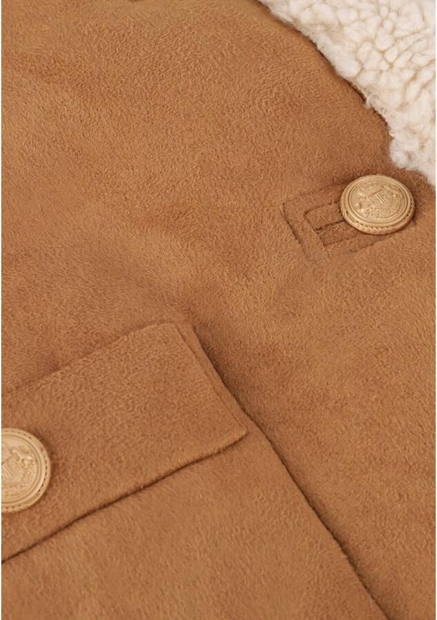 Suncoo Elegante Camel Vest voor Vrouwen Brown Dames