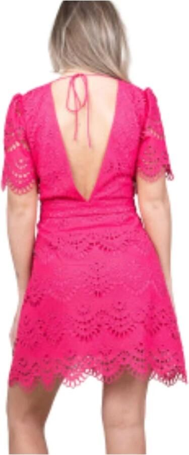 Suncoo Elegante Jurk voor Speciale Gelegenheden Pink Dames - Foto 8