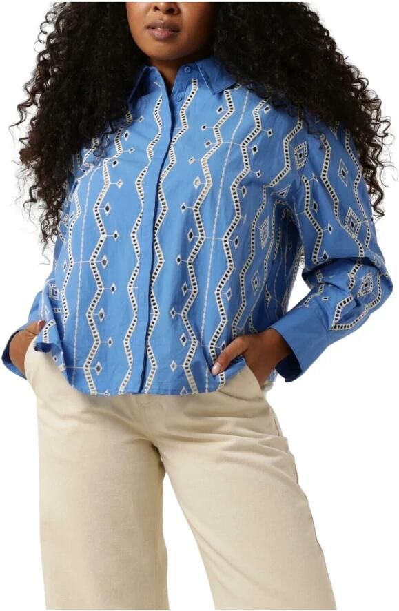 Suncoo Elegante Lydia Blouse Blue Dames - Foto 7