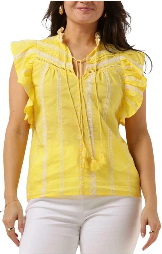 Suncoo Gele Louki Blouse Yellow Dames - Foto 3