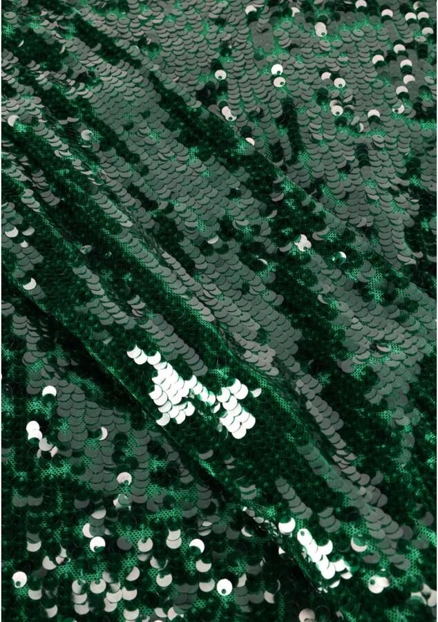 Suncoo Groene Glitter Mini Jurk Green Dames - Foto 5