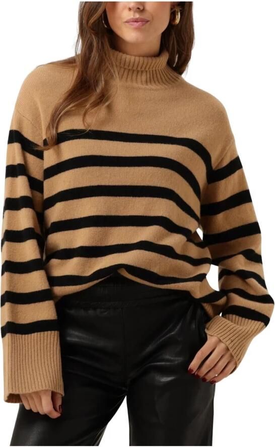 Suncoo Kameel wollen trui Palacio Brown Dames - Foto 7