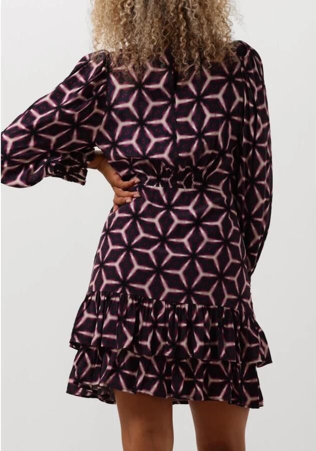 Suncoo Paarse Chama Mini Jurk Multicolor Dames - Foto 6