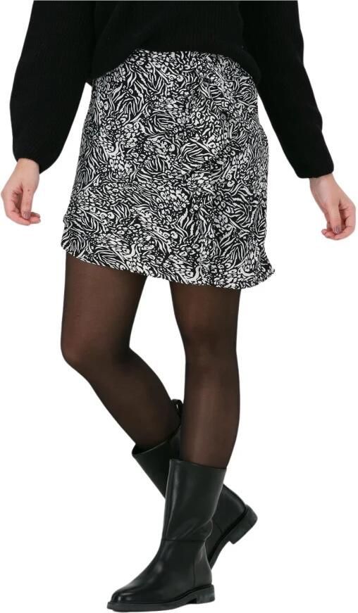 Suncoo Zwarte Minirok Farah Black Dames - Foto 4