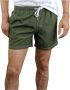 SUNDEK Heren Zwembroeken Ms4001 Boardshort Donkergroen - Thumbnail 6