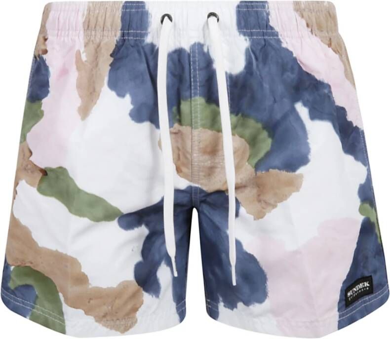 Sundek MultiColour Tie&Dye Zwembroek Meerkleurig Heren