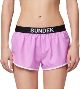 Sundek Roze Shorts voor Dames Roze Dames