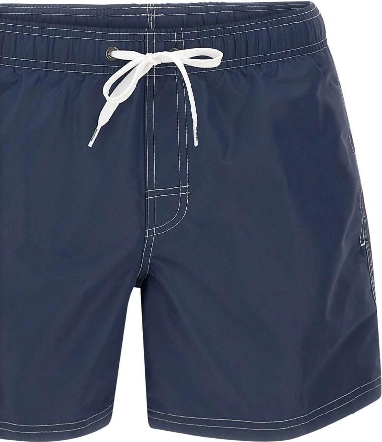 Sundek Iconische Taffeta Heren Boxershorts Blue Heren - Foto 3