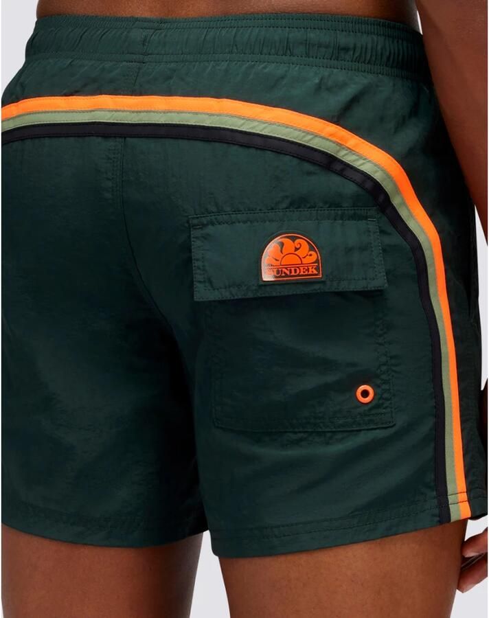 Sundek Zee Boxershorts Kostuum Elastische Taille Green Heren