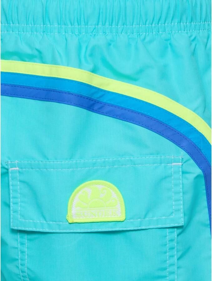 SUNDEK Heren Zwembroeken M4s001 Boardshort Blauw