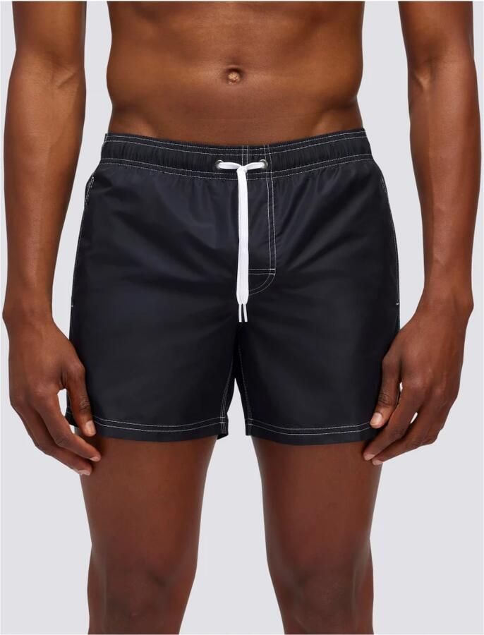 Sundek Zwarte Zee Shorts Heren Synthetisch Black Heren