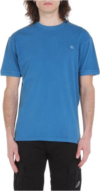 Sundek T-shirt met afdrukken Blauw Heren