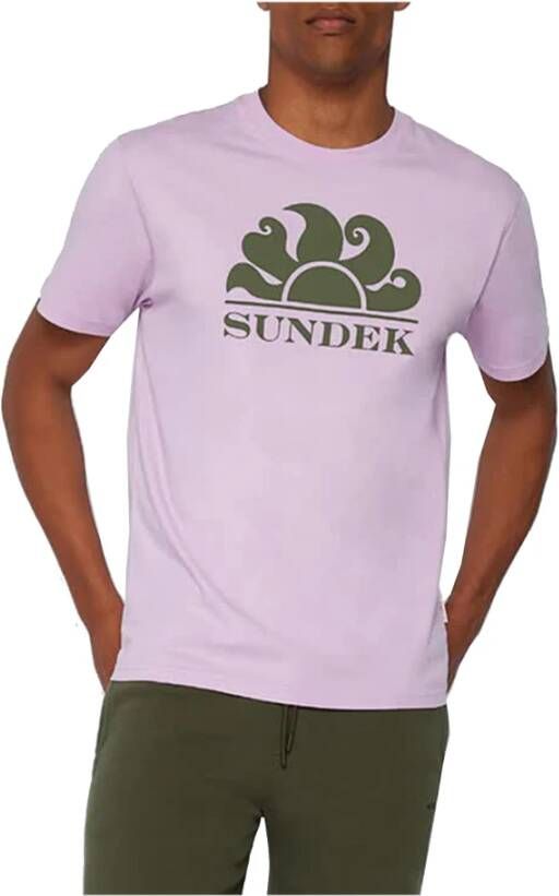 Sundek T-Shirts Wit Heren