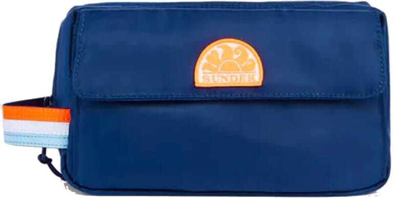 Sundek Toilet Bags Blauw Heren
