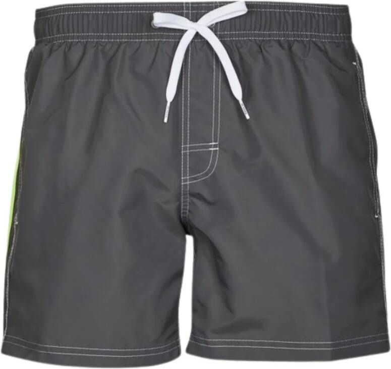 Sundek Regenboog Boxershorts Sneldrogende Zwemkleding Gray Heren