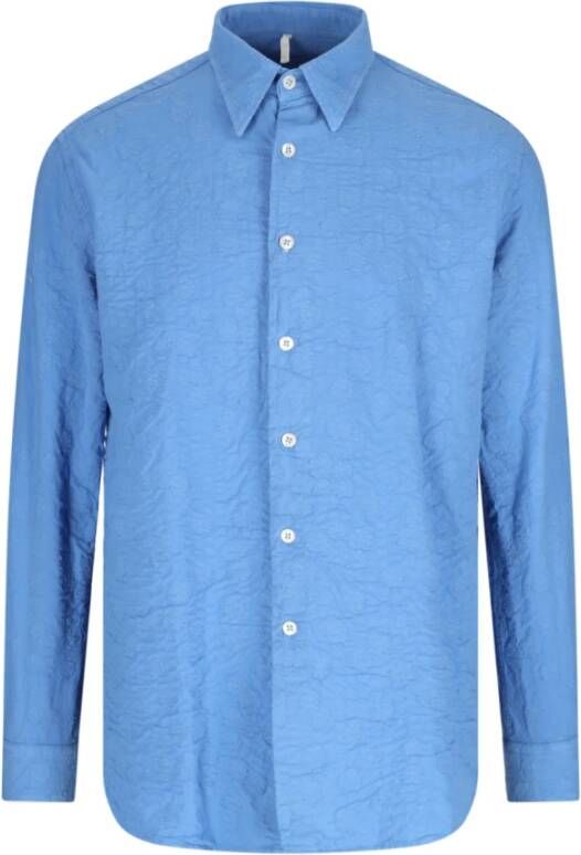 Sunflower Casual overhemd Blauw Heren