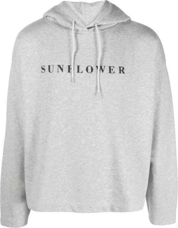 Sunflower Lichtgrijze Melange Day Hoodie Grijs Heren