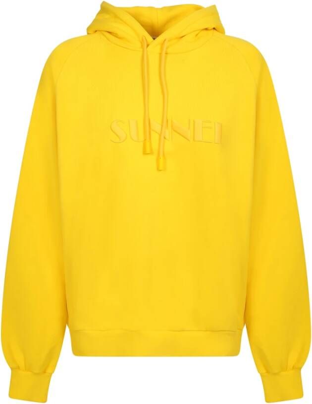 Sunnei Basic hoodie door Yellow Dames